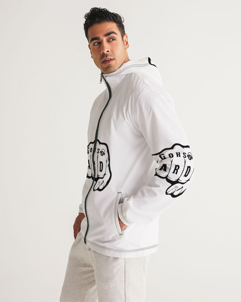 GHE BLK WHTE LOGO Men's Windbreaker