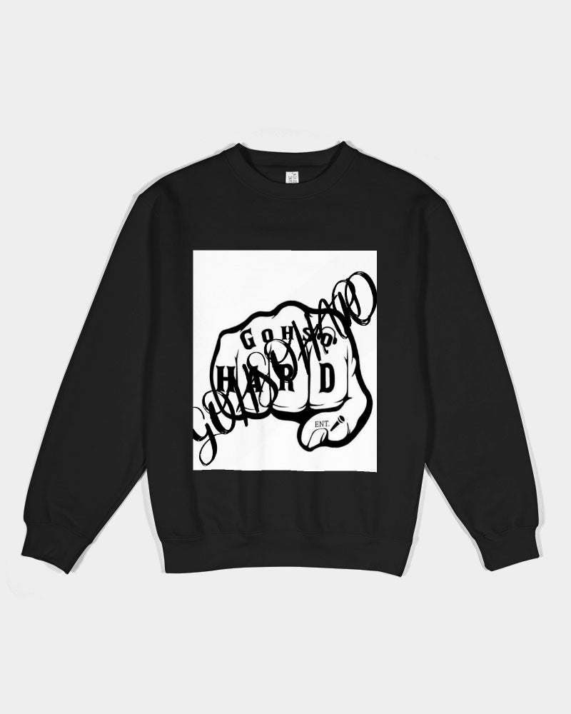 GHE BLK WHTE LOGO Unisex Premium Crewneck Sweatshirt | Lane Seven