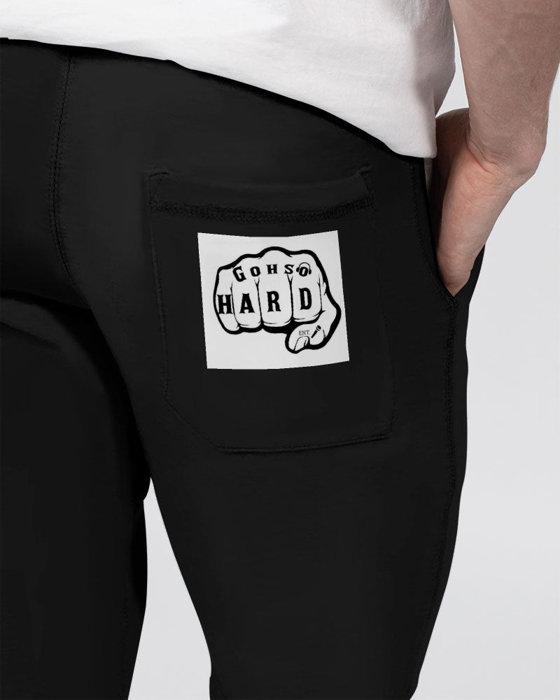 GHE BLK WHTE LOGO Unisex Premium Fleece Joggers | Lane Seven