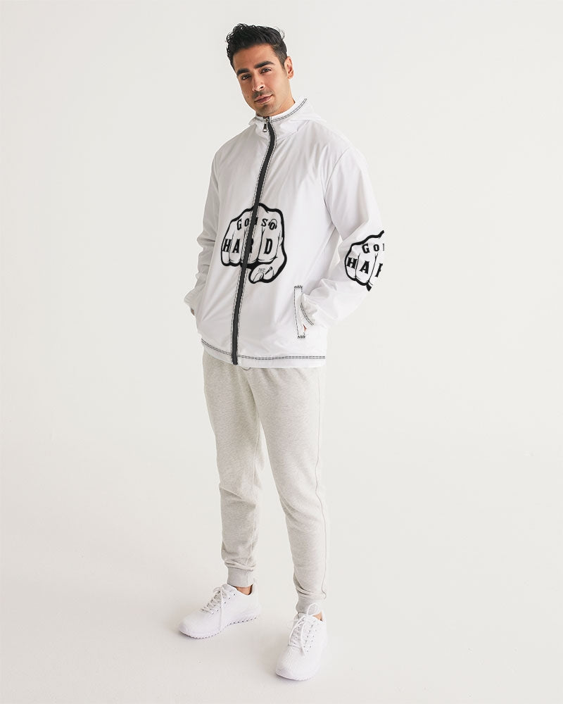 GHE BLK WHTE LOGO Men's Windbreaker