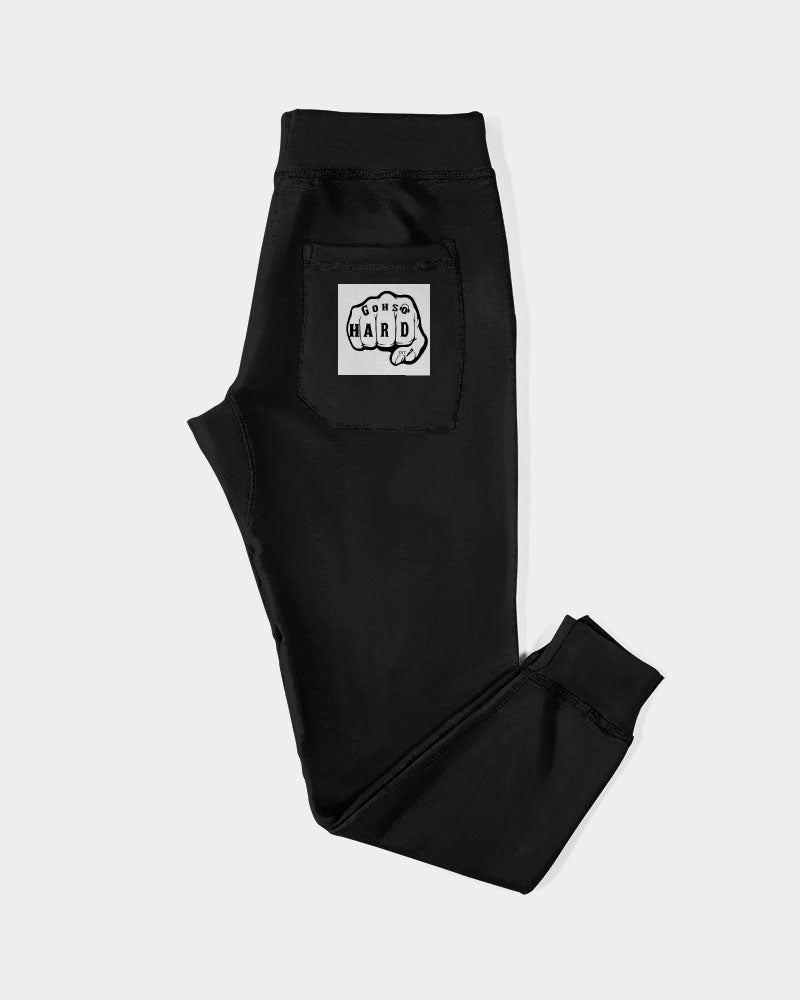 GHE BLK WHTE LOGO Unisex Premium Fleece Joggers | Lane Seven
