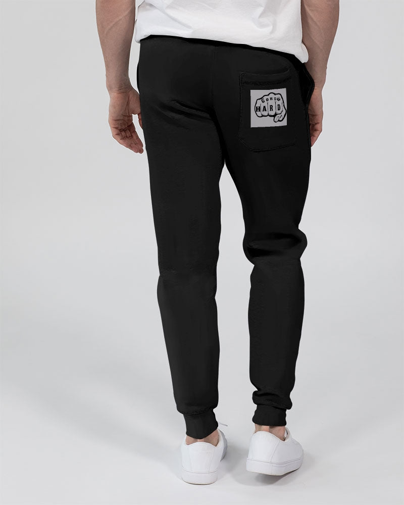 GHE BLK WHTE LOGO Unisex Premium Fleece Joggers | Lane Seven