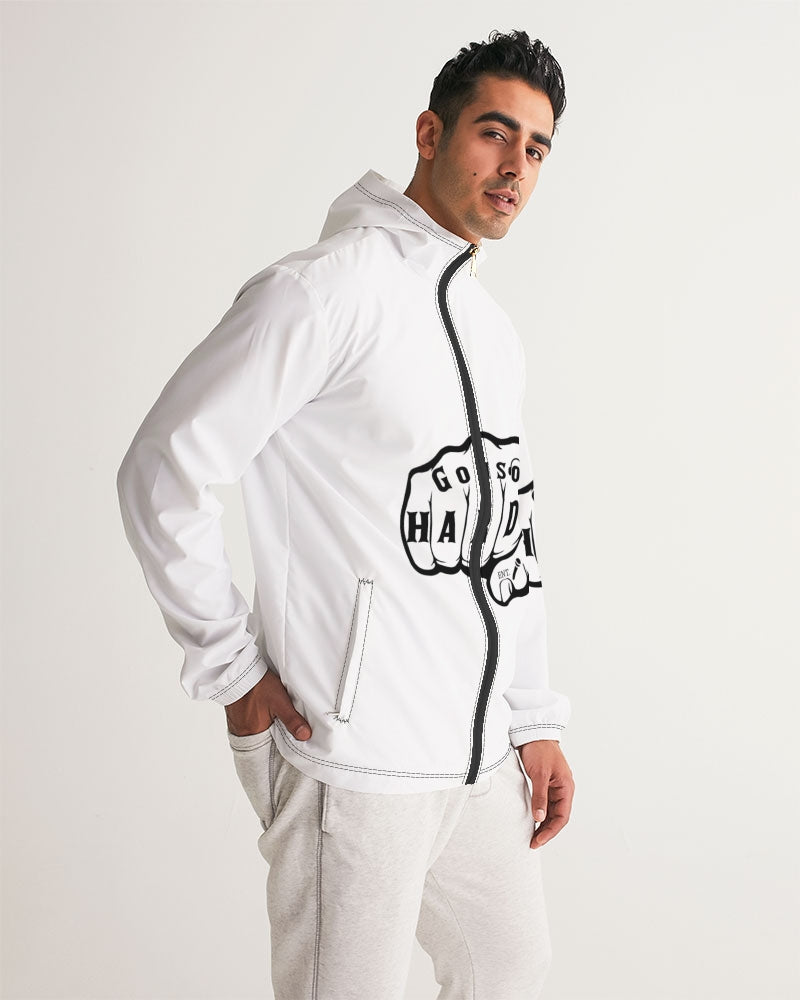 GHE BLK WHTE LOGO Men's Windbreaker