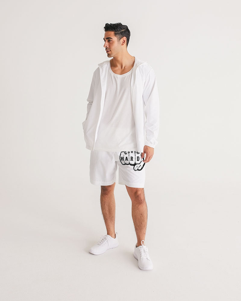 GHE BLK WHTE LOGO Men's Jogger Shorts