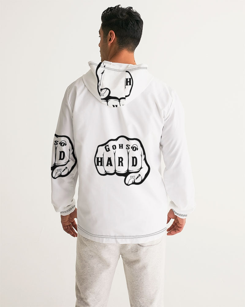 GHE BLK WHTE LOGO Men's Windbreaker