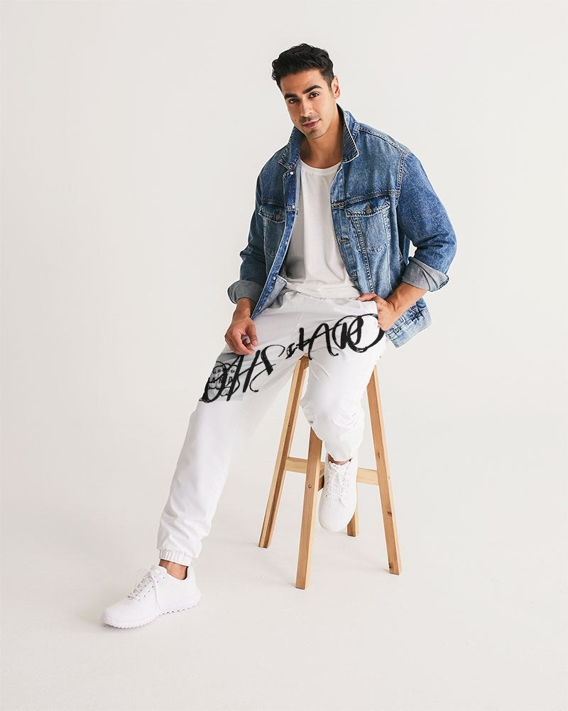 GHE BLK WHTE LOGO Men's Track Pants