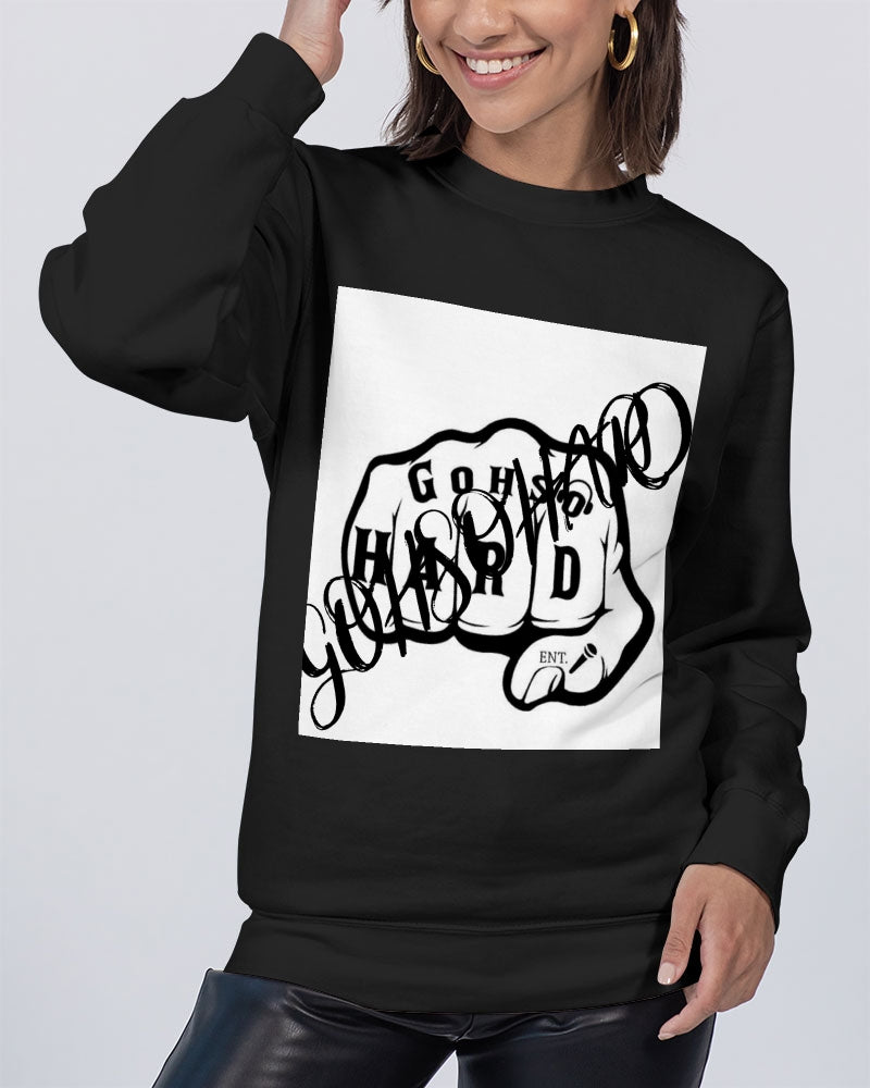 GHE BLK WHTE LOGO Unisex Premium Crewneck Sweatshirt | Lane Seven