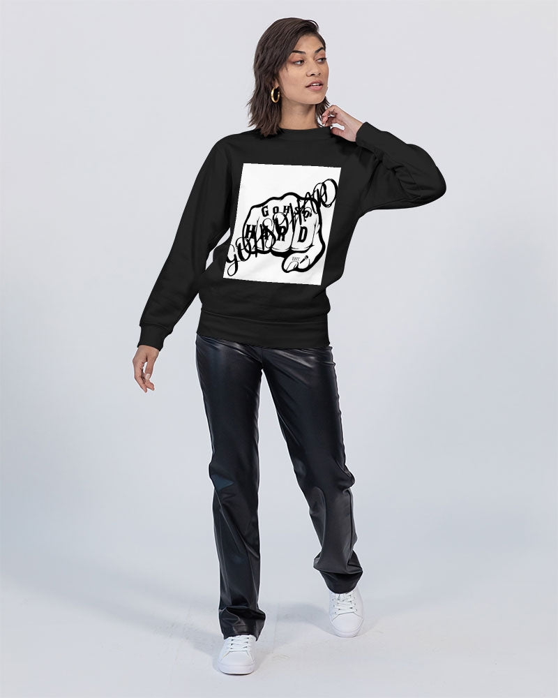 GHE BLK WHTE LOGO Unisex Premium Crewneck Sweatshirt | Lane Seven
