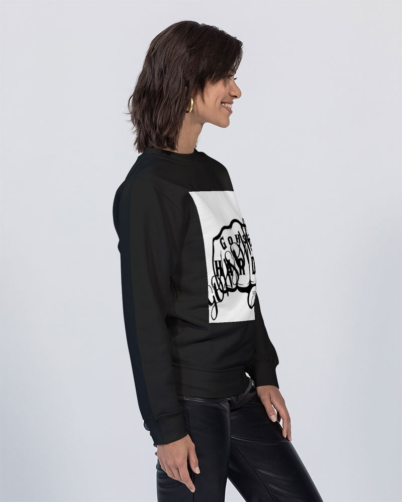 GHE BLK WHTE LOGO Unisex Premium Crewneck Sweatshirt | Lane Seven