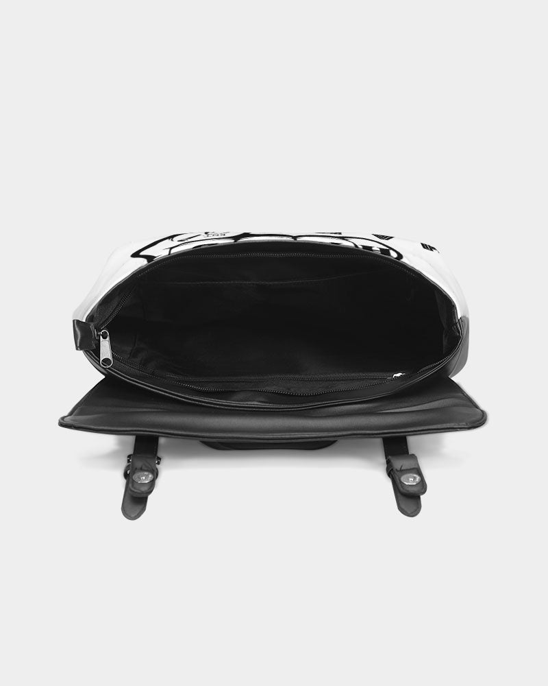 GHE BLK WHTE LOGO Casual Flap Backpack